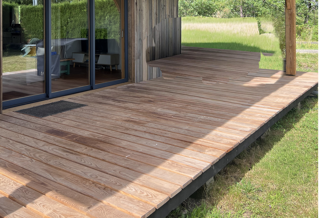 Inspiration Terrasse : 60 m² de pur bonheur en bois local