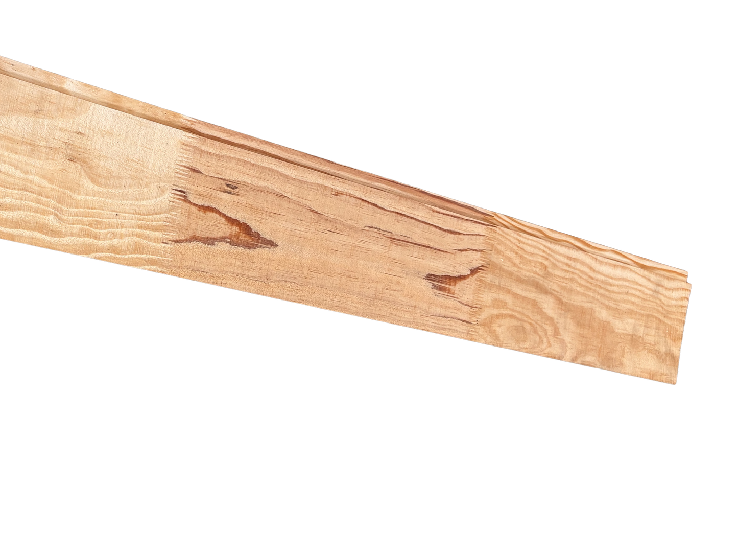 Volige Feuillurée Pin Maritime Abouté Petits Nœuds 13x145x3000 mm 1 Face Rabotée Choix B