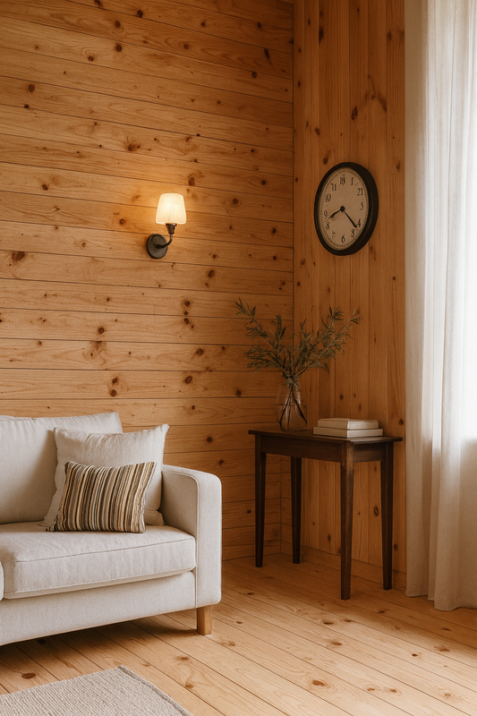 Parquet Massif Pin Maritime Choix C 23x100x2000 mm