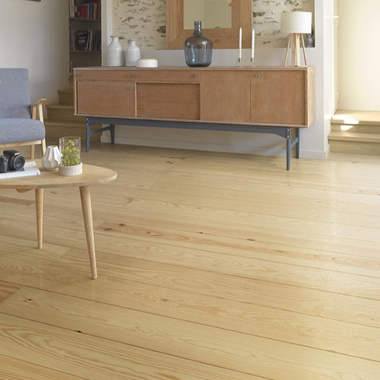 Parquet Massif Pin Maritime Huilé/Vernis 21x140x2000 mm
