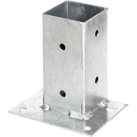 Ancre à Visser en Acier Galvanisé 91x91x150 mm