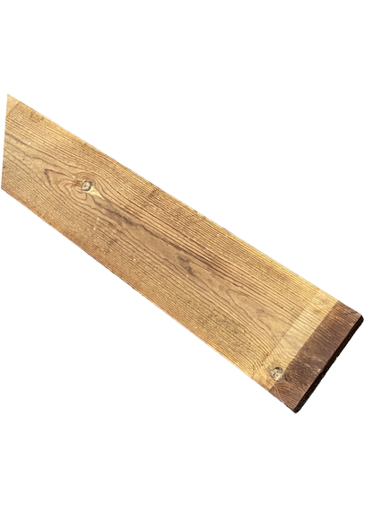 Bardage à la Landaise Pin Maritime Noueux 23x195x3000 mm Classe 4 Brun