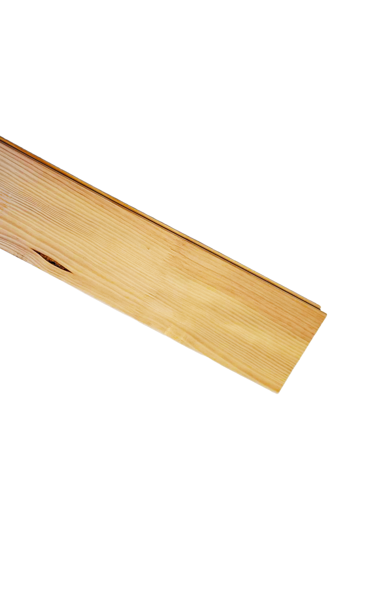 Parquet Massif Abouté Pin Maritime Petits Nœuds 21x140x2000 mm Choix B