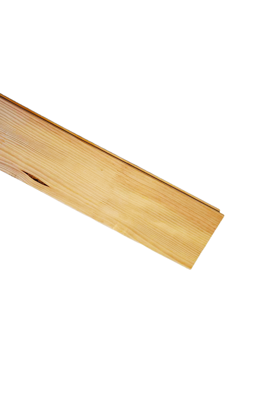 Parquet Massif Abouté Pin Maritime Petits Nœuds 21x140x2000 mm Choix B
