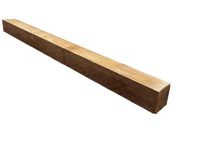 Poteau Pin Maritime 90x90x2400 mm Classe 4 Brun