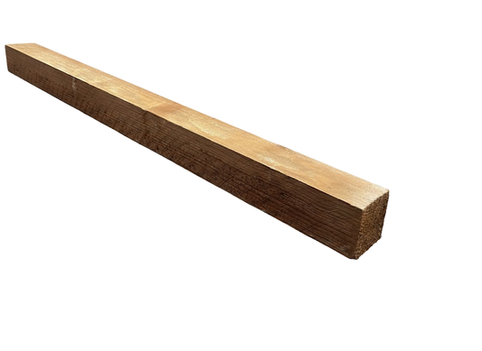 Poteau Pin Maritime 70x70x2400 mm Classe 4 Brun