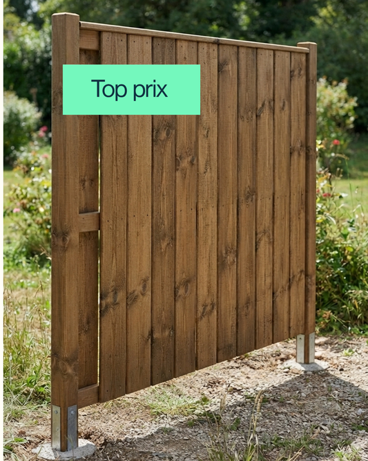 Volige Multi-Usages Pin Maritime 15x150x2450 mm Classe 4 Brun