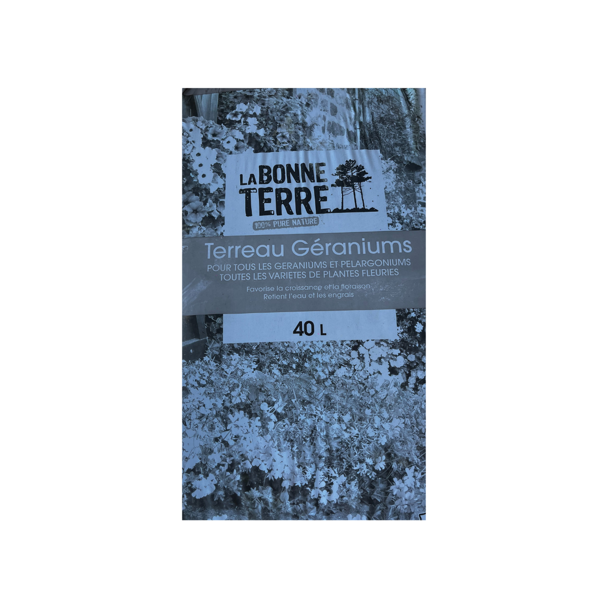 Terreau Plantes Fleuries 40L
