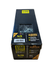Vis Bois tête fraisée 5x70 Acier zingué blanc Boite de 250