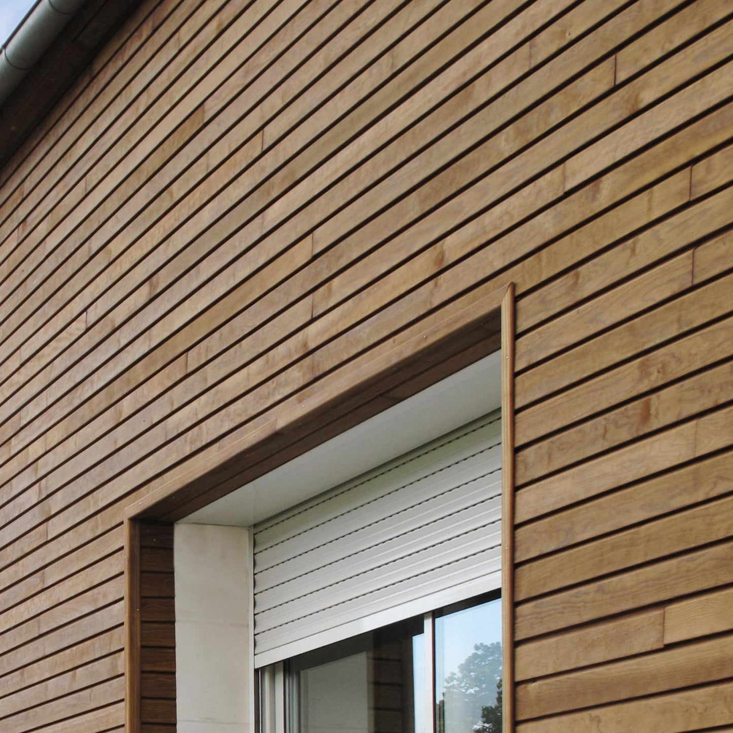 Claire Voie Pin Maritime Abouté 45x45x4750 mm Classe 4 Brun