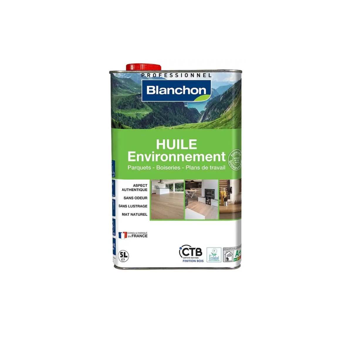 Huile Biosourcée Mat Ultra Mat 5 litres